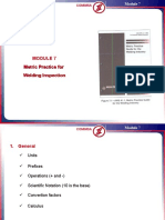 Module 7 Metric Practice For Welding Inspection