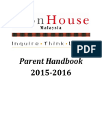 Parent Handbook 2015 2016