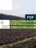 Informe Estructura Del Sector Primari A Catalunya