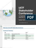 IATF Stakeholder Conference 2017 Summary