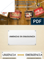 Urgencias en Endodoncia - Seminario PDF