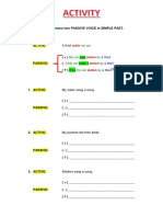 Activity - Passive Voice