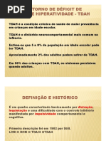 Classificação do TDAH na CID-11 | PDF | Transtorno de déficit de ...