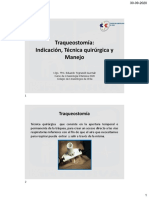 Traqueostomía Curso XXX