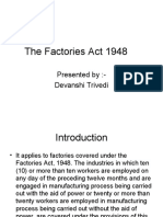 The Factories Act 1948