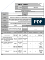 Plan de Auditoría