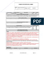 Gestion Del Cambio Decreto 1072 Bajo La Resolucion 0312 PDF