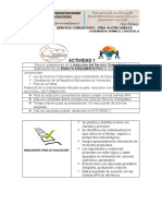 ACTIVIDAD 1  INDUCCIÓN SERVICIO COMUNITARIO