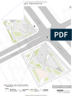 Planta de Conjunto // Ejes Axiales