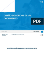 Diseño de Fondos en Un Documento