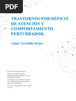 Trastornos Por Déficit de Atención Y Comportamiento Perturbador