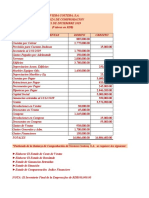 Balanza de Comprobación y Estados Financieros Naviera Costera S.A. 2019