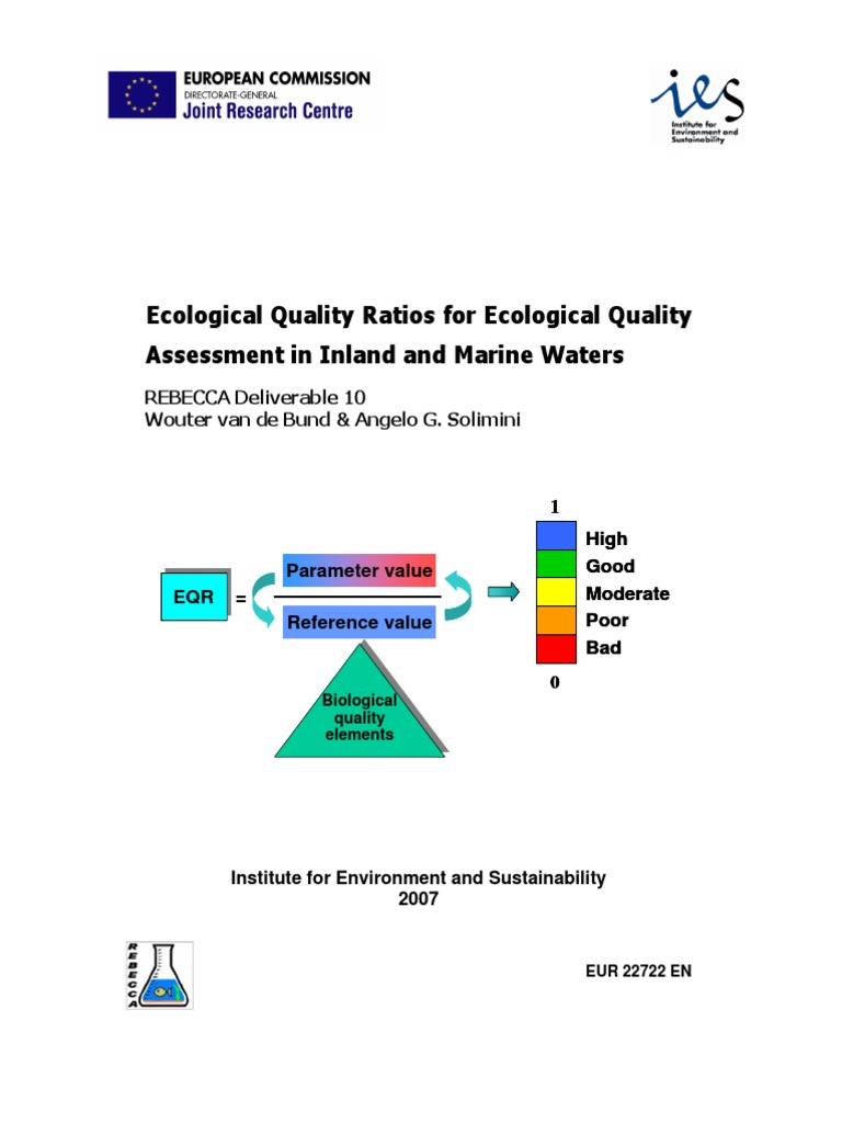 Ecological Quality Ratio | PDF | Uncertainty | Statistical Classification