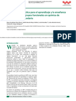 Didactic Strategy For Learning and Teaching of Functional Groups in High School Chemistry - En.es