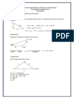 Ejemplos de Trigonometria