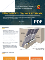 Universidad Nacional San Luis Gonzaga de Ica: Facultad de Ingeniería de Minas y Metalúrgia