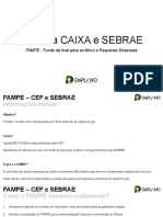 Parceria CAIXA e SEBRAE