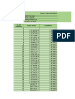 TABLA DE AMORTIZACION - PESOS Y UVR, Tercera Entrega