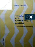 Introducción A La Epistemología Genética 1 El Pensamiento Matemático by Jean Piaget PDF