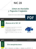 NIC 28 Inversiones en Asociadas y Negocios Conjuntos