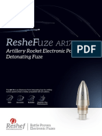 Reshef: Artillery Rocket Electronic Point Detonating Fuze