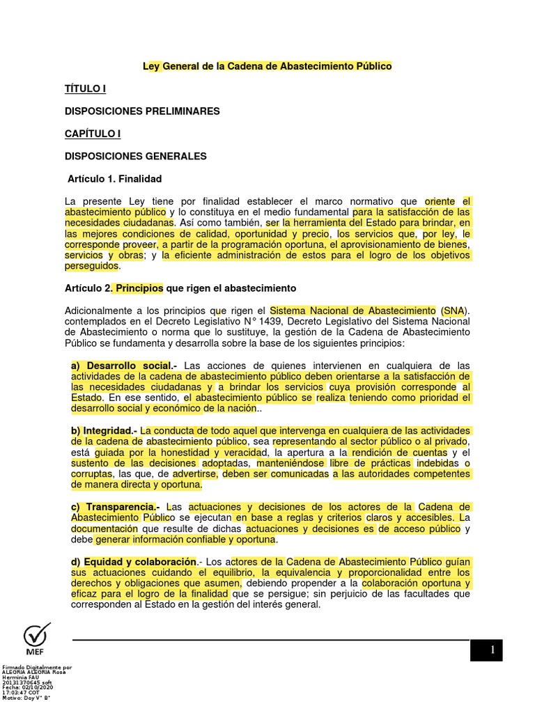 PL Ley Gnral Prepublicacion PDF | PDF | Estado (política) | Regulación