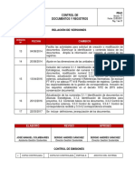 PR-01 Control Documentos y Registros