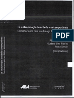 Ribeiro Gustavo - La Antropologia Brasileña en America Latina