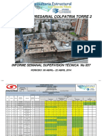 Informe Semanal CTC - T2 No 057 C. Estructural LGV
