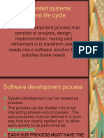 Object Oriented Systems Development Life Cycle