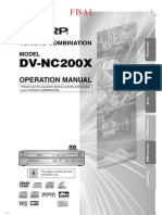 DVD VHS Sharp Manual