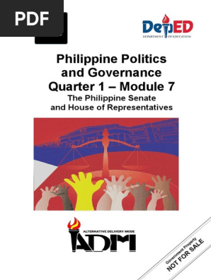 Apro6 Ap 12 - Q1 - Mod7 - The Philippine Senate And House Of  Representatives | Pdf | United States Congress | American Government