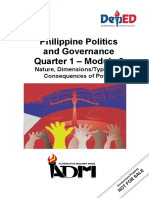 Philippine Politics and Governance: Quarter 1 - Module 1 | PDF ...