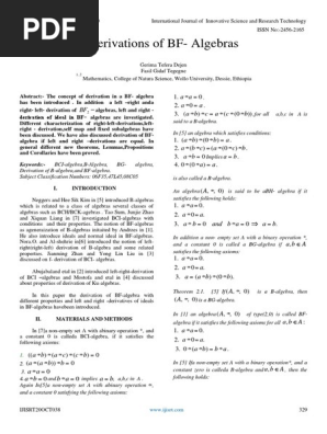 Derivations of BF- Algebras.pdf