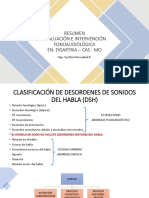Resumen Disartria - CAS - MO PDF