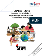 MAPEH - Arts: Quarter 1 - Module 1: Logo Design and Cartoon Character Making
