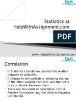 Correlation Example Problem
