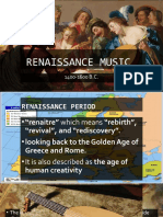 Renaissance Music: An Overview of the Golden Age