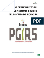 PLAN DE GESTIÓN INTEGRAL DE LOS RESIDUOS SÓLIDOS DEL DISTRITO DE RIOHACHA