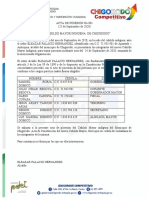 Acta de Posesión Cabildo Mayor Indigena