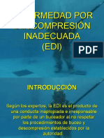 EDI-Enfermedad por descompresión inadecuada