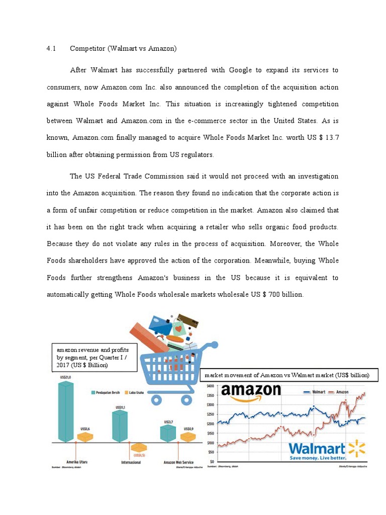 Walmart vs Amazon: E-commerce Strategies | PDF | Walmart | Whole Foods ...