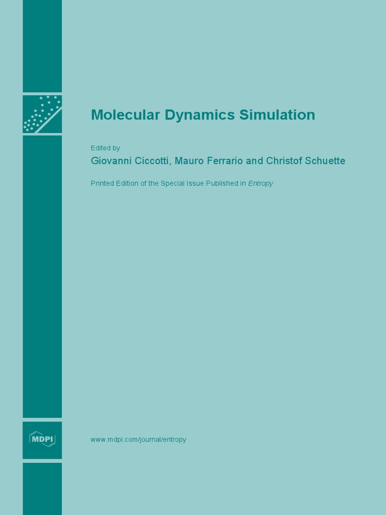 Molecular Dynamics Simulation PDF | PDF | Molecular Dynamics | Ab ...