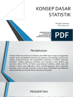 Konsep Dasar Statistik 