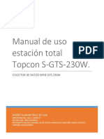 Manual de Instrucciones Topcon