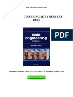 Mold Engineering 2e by Herbert Rees PDF