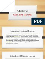 Chapter-2 NATIONAL INCOME