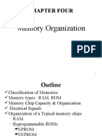 Memory Organization: RAM, ROM, Capacity and Chips