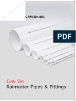 Rainwater Pipes Fittings CEW SIN