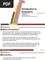 Introduction To Economics Notes | PDF | Economics | Microeconomics